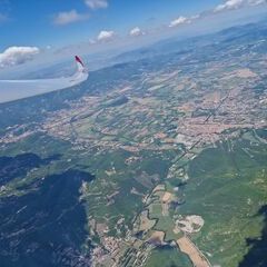 Flugwegposition um 11:00:19: Aufgenommen in der Nähe von 02020 Belmonte in Sabina, Rieti, Italien in 2846 Meter